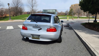 1999 BMW Z3 Coupe in Arctic Silver Metallic over Black