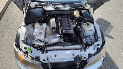 1999 BMW Z3 Coupe in Arctic Silver Metallic over Black