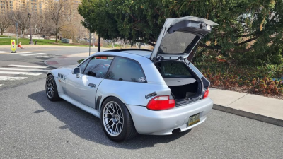 1999 BMW Z3 Coupe in Arctic Silver Metallic over Black