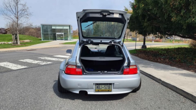 1999 BMW Z3 Coupe in Arctic Silver Metallic over Black