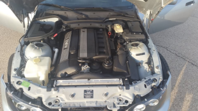 1999 BMW Z3 Coupe in Arctic Silver Metallic over Black