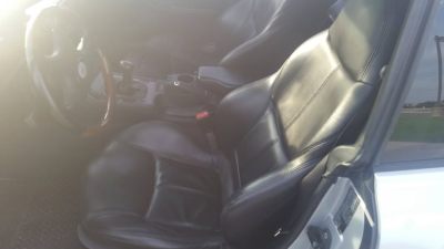 1999 BMW Z3 Coupe in Arctic Silver Metallic over Black