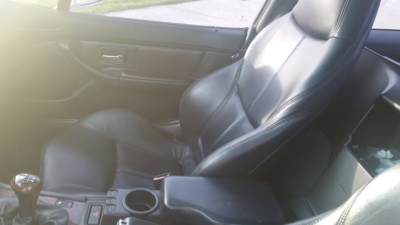 1999 BMW Z3 Coupe in Arctic Silver Metallic over Black