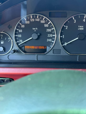 1999 BMW Z3 Coupe in Arctic Silver Metallic over Extended Tanin Red