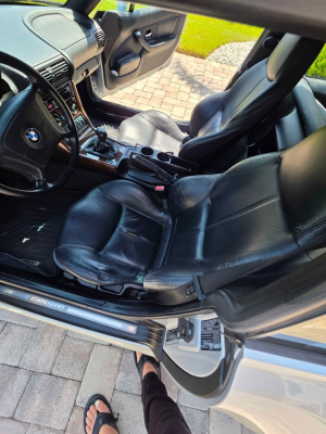 1999 BMW Z3 Coupe in Arctic Silver Metallic over Black