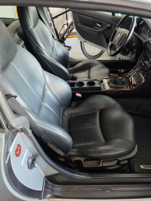 1999 BMW Z3 Coupe in Arctic Silver Metallic over Black