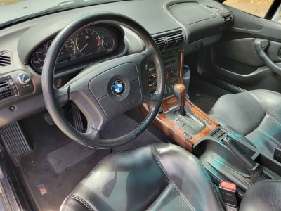 1999 BMW Z3 Coupe in Arctic Silver Metallic over Black