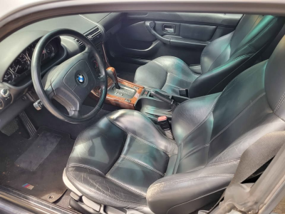 1999 BMW Z3 Coupe in Arctic Silver Metallic over Black