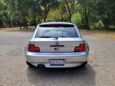 1999 BMW Z3 Coupe in Arctic Silver Metallic over Black