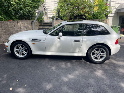 1999 BMW Z3 Coupe in Alpine White 3 over E36 Sand Beige