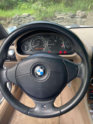 1999 BMW Z3 Coupe in Alpine White 3 over E36 Sand Beige