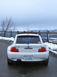 1999 BMW Z3 Coupe in Alpine White 3 over Walnut