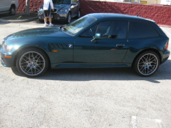 1999 BMW Z3 Coupe in Boston Green Metallic over E36 Sand Beige