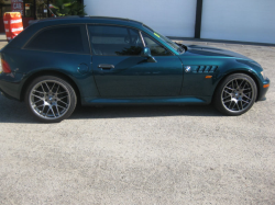 1999 BMW Z3 Coupe in Boston Green Metallic over E36 Sand Beige
