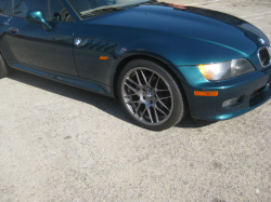 1999 BMW Z3 Coupe in Boston Green Metallic over E36 Sand Beige