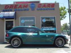 1999 BMW Z3 Coupe in Boston Green Metallic over E36 Sand Beige