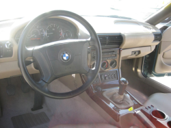 1999 BMW Z3 Coupe in Boston Green Metallic over E36 Sand Beige