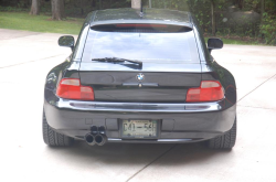 1999 BMW Z3 Coupe in Cosmos Black Metallic over Black