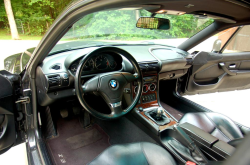 1999 BMW Z3 Coupe in Cosmos Black Metallic over Black