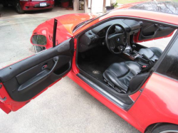 1999 BMW Z3 Coupe in Hell Red over Black
