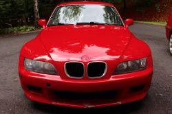 1999 BMW Z3 Coupe in Hell Red over Black