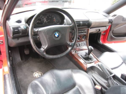 1999 BMW Z3 Coupe in Hell Red over Black