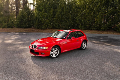 1999 BMW Z3 Coupe in Hell Red over Black