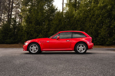 1999 BMW Z3 Coupe in Hell Red over Black