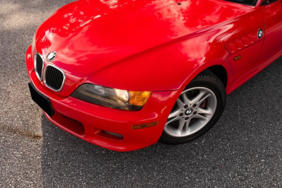 1999 BMW Z3 Coupe in Hell Red over Black