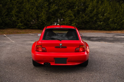 1999 BMW Z3 Coupe in Hell Red over Black