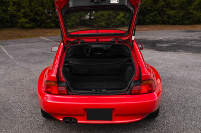 1999 BMW Z3 Coupe in Hell Red over Black