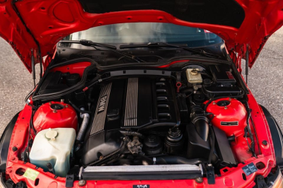 1999 BMW Z3 Coupe in Hell Red over Black