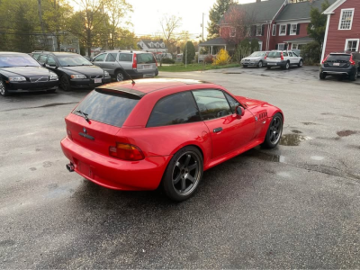 1999 BMW Z3 Coupe in Hell Red over E36 Sand Beige