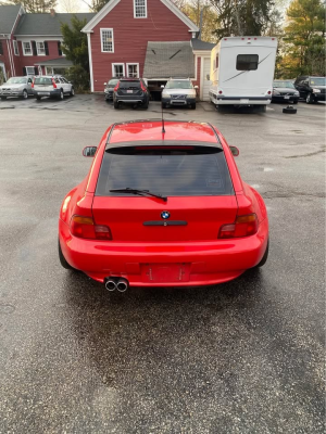 1999 BMW Z3 Coupe in Hell Red over E36 Sand Beige