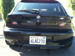 1999 BMW Z3 Coupe in Jet Black 2 over Extended Black