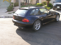 1999 BMW Z3 Coupe in Jet Black 2 over E36 Sand Beige