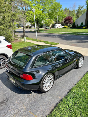 1999 BMW Z3 Coupe in Jet Black 2 over Walnut