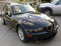 1999 BMW Z3 Coupe in Jet Black 2 over E36 Sand Beige