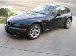 1999 BMW Z3 Coupe in Jet Black 2 over E36 Sand Beige