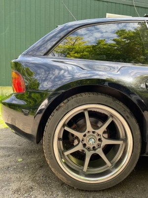1999 BMW Z3 Coupe in Jet Black 2 over Walnut