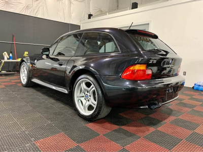 1999 BMW Z3 Coupe in Jet Black 2 over E36 Sand Beige