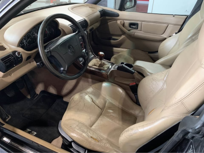 1999 BMW Z3 Coupe in Jet Black 2 over E36 Sand Beige