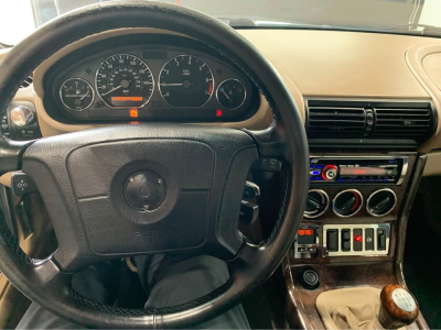 1999 BMW Z3 Coupe in Jet Black 2 over E36 Sand Beige