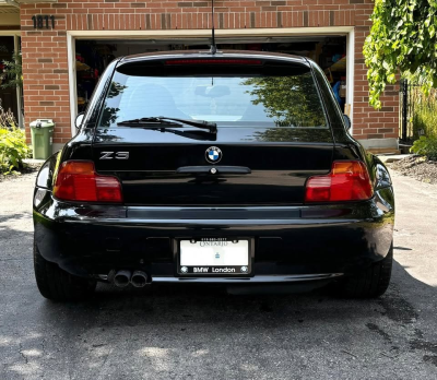 1999 BMW Z3 Coupe in Jet Black 2 over Black