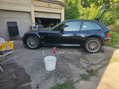 1999 BMW Z3 Coupe in Jet Black 2 over Black