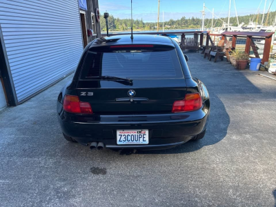 1999 BMW Z3 Coupe in Jet Black 2 over E36 Sand Beige