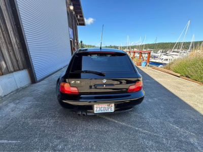 1999 BMW Z3 Coupe in Jet Black 2 over E36 Sand Beige