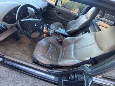 1999 BMW Z3 Coupe in Jet Black 2 over E36 Sand Beige