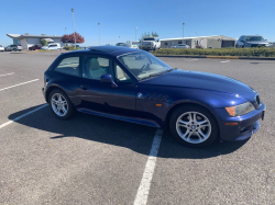 1999 BMW Z3 Coupe in Montreal Blue Metallic over E36 Sand Beige