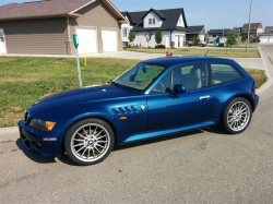 1999 BMW Z3 Coupe in Topaz Blue Metallic over Extended Beige